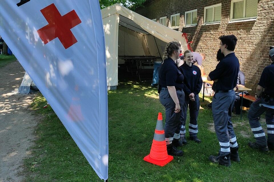 Sanitätswachdienst beim Förde Cup 2024